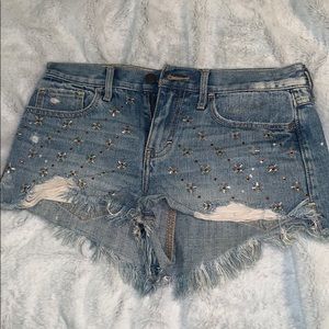 Abercrombie & Fitch high waisted shorts